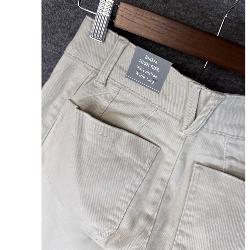 Wit & Wisdom Emma High Rise Wide Leg Pants Womens Size 0 Contour Shape White - Picture 11 of 12